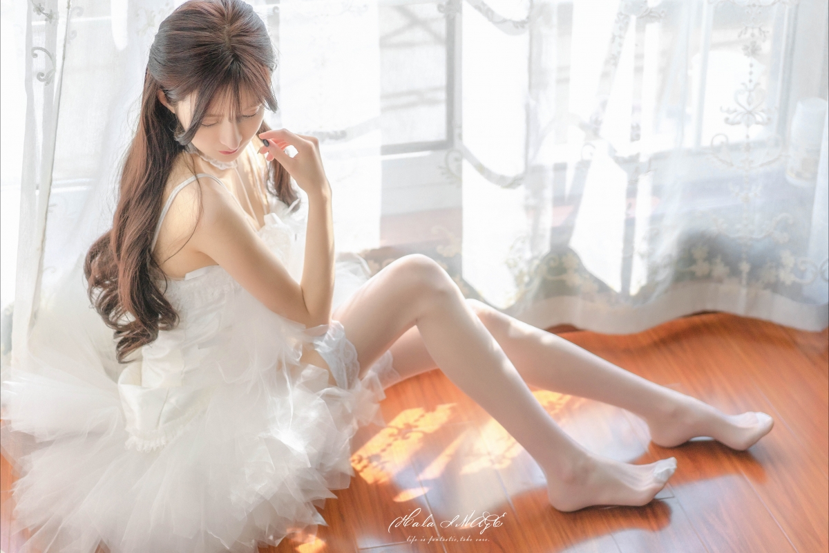唯美白色婚纱 少女4k高清美女壁纸下载4000×2668-86资源网