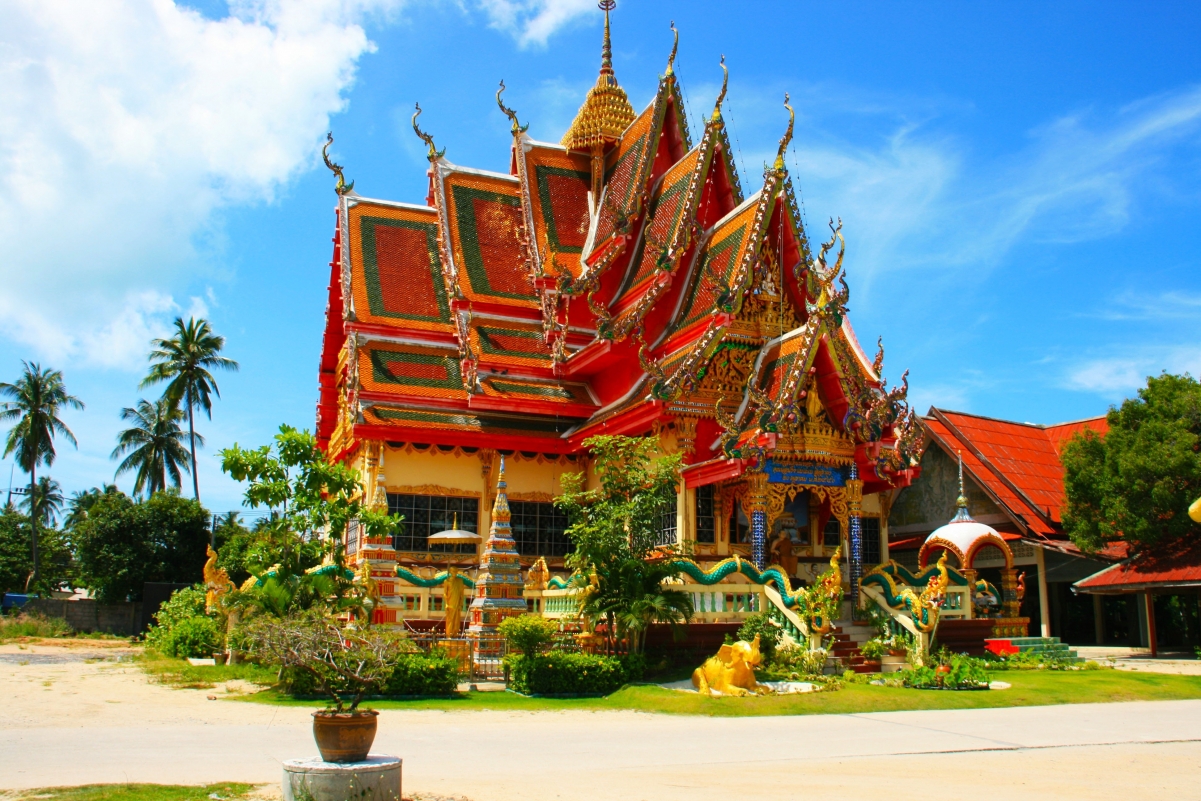 泰国佛教寺院建筑4k高清宗教图片下载3888×2592-86资源网