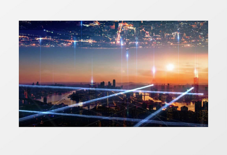 最新科技感城市宣传片会声会影模板下载-86资源网