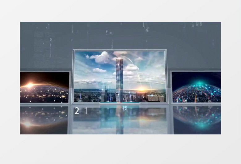 2020创意企业科技图文展示AE视频模板下载-86资源网